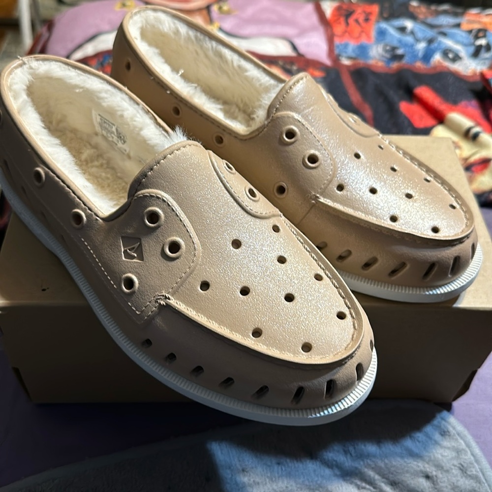 NIB Sperry slip on shoes